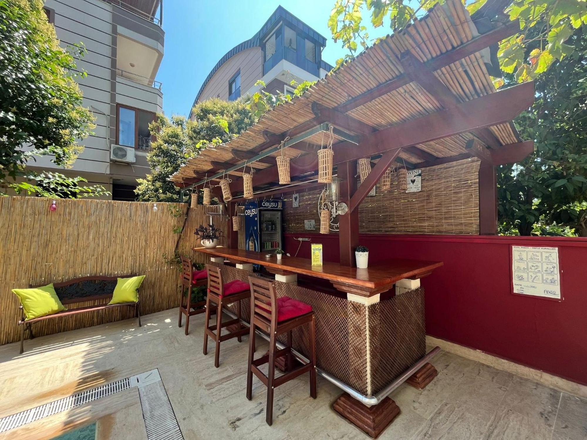 אנטליה Beyaz Melek Apart Hotel מראה חיצוני תמונה